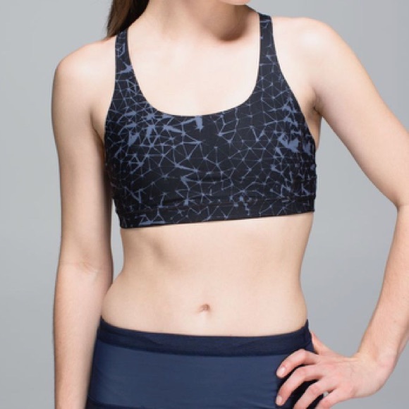 NWT LULULEMON WATER TOP SPEED BRA - - Size 4 - Picture 2 of 8